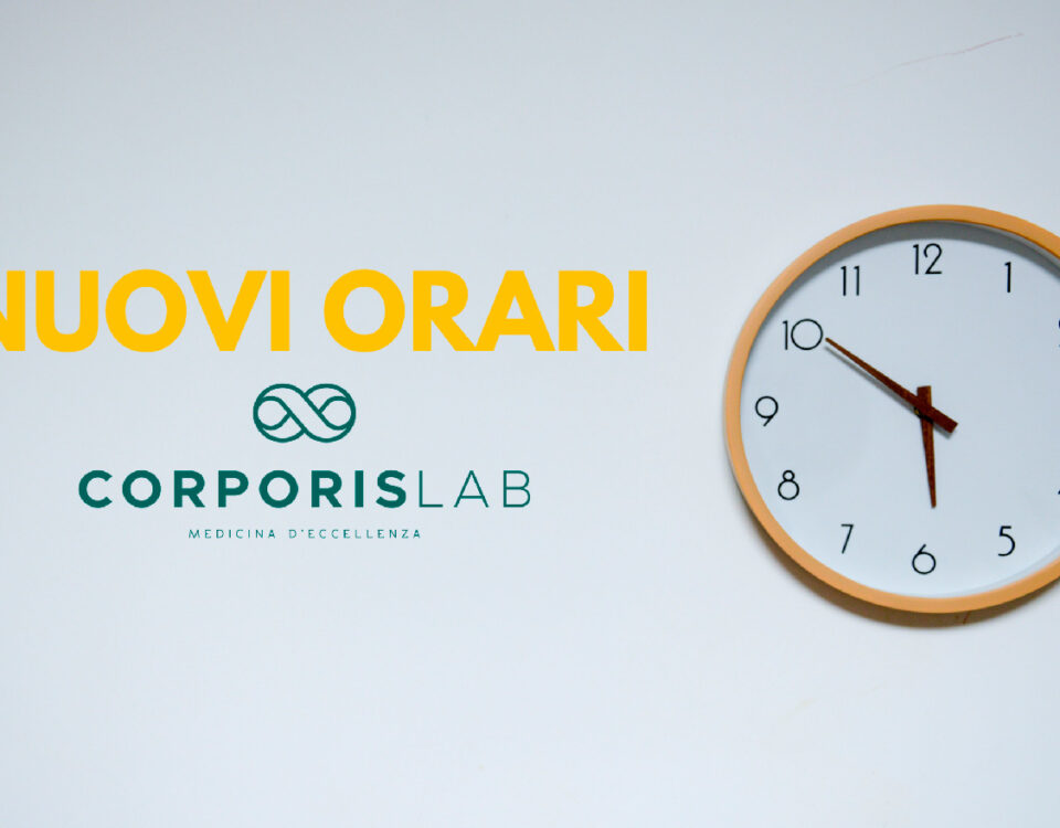 cambio orario Corporis lab